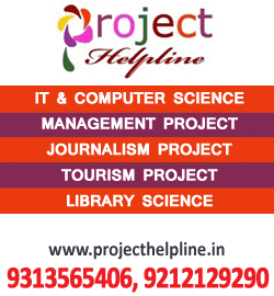 Readymade projects it/cs, management,tourism,journalism projects and synopsis.
